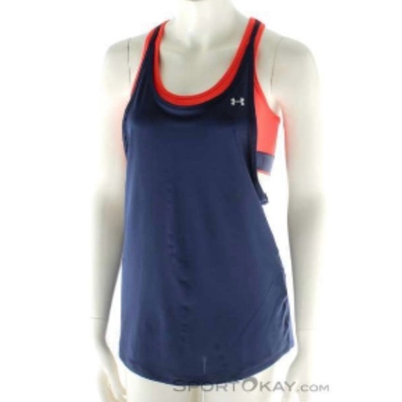 UNDER ARMOUR 2-in-1 Sports Bra - Picture 1 of 8